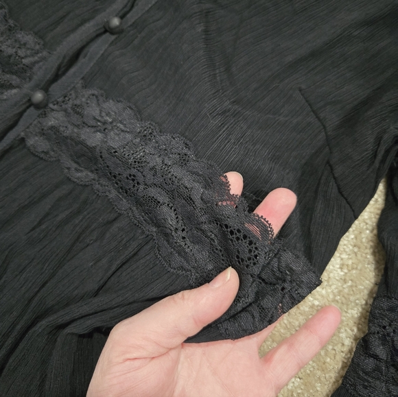 Killstar Semi Shear Bell Sleeve Mini Dress L - Picture 6 of 8